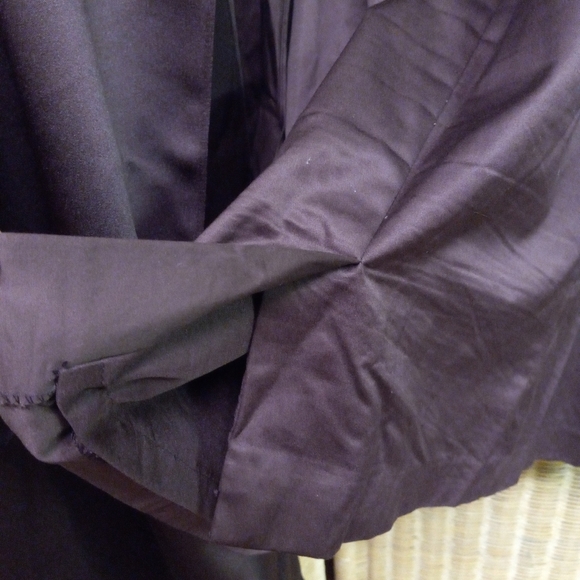 David's Bridal 2Pc Strapless Halter Dress & Wrap Brown Bridesmaid Size 26/50 - Picture 5 of 13